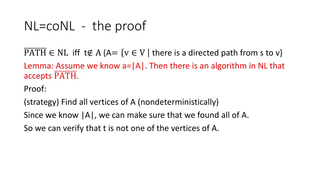 nl conl the proof 3