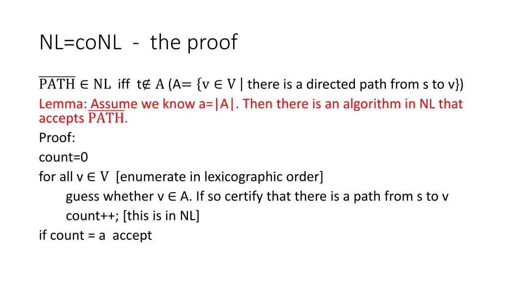 nl conl the proof 4