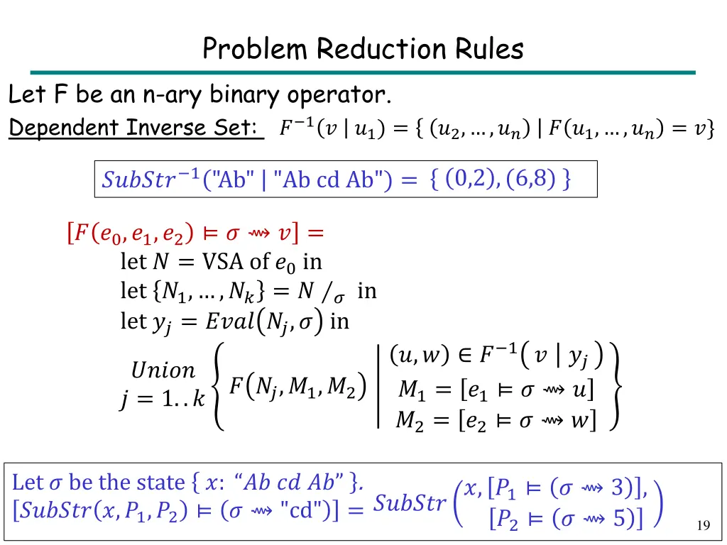 problem reduction rules 4