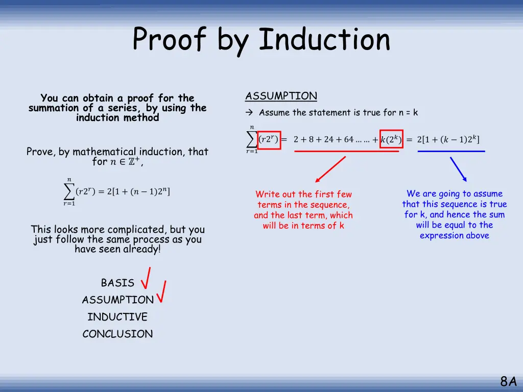proof by induction 12