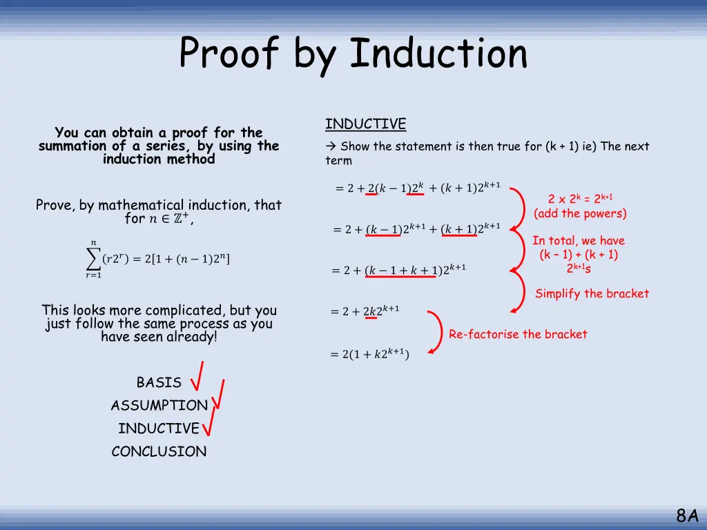 proof by induction 14
