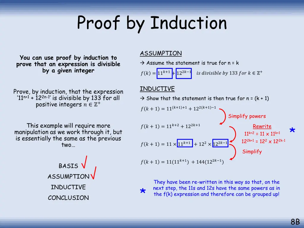 proof by induction 23