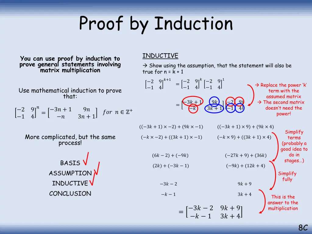 proof by induction 31