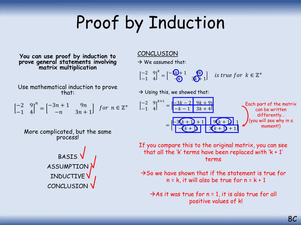 proof by induction 32