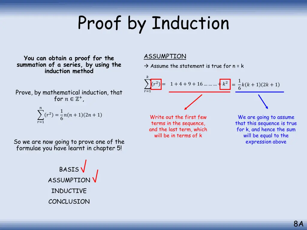 proof by induction 7