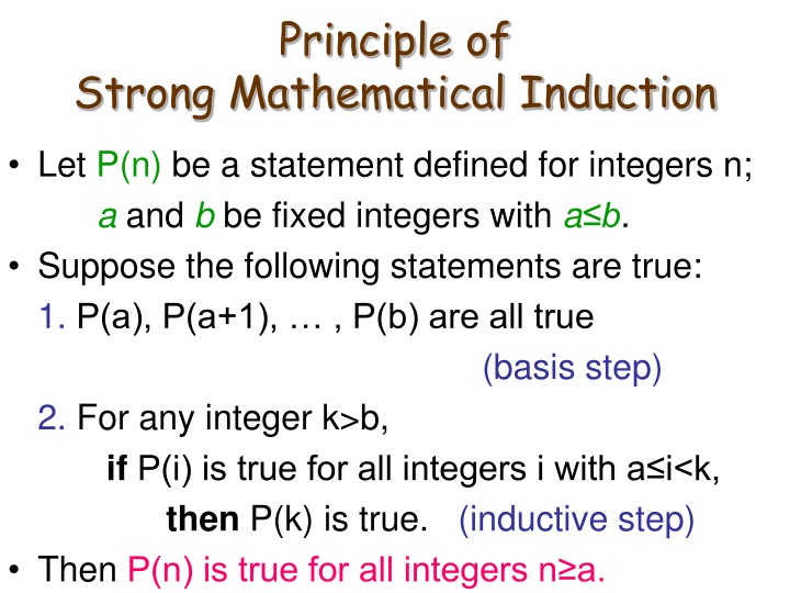 principle of