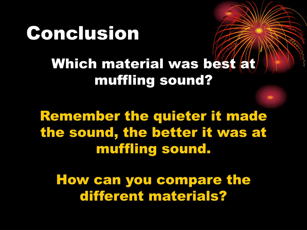 conclusion