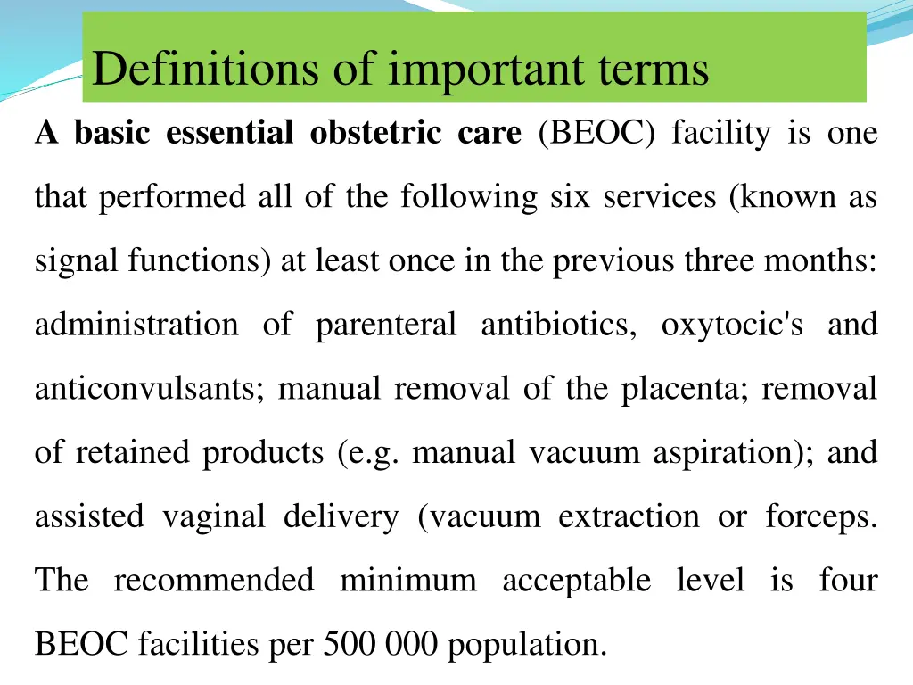 definitions of important terms a basic essential