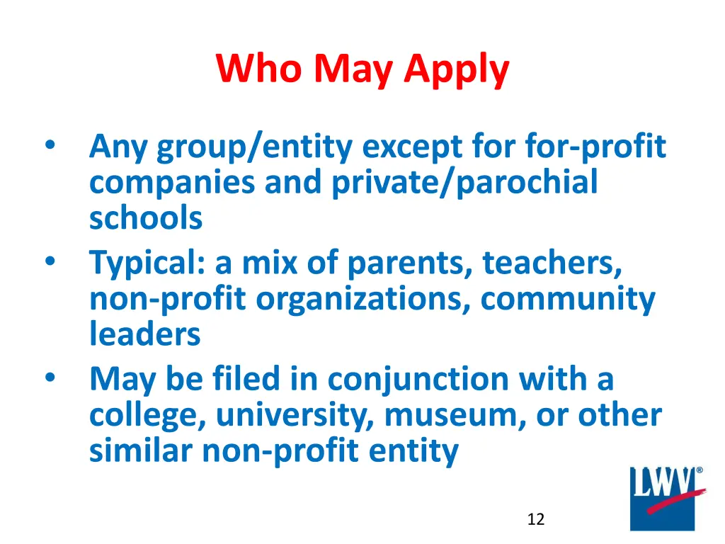 who may apply