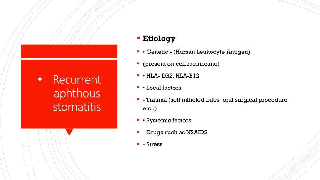 etiology