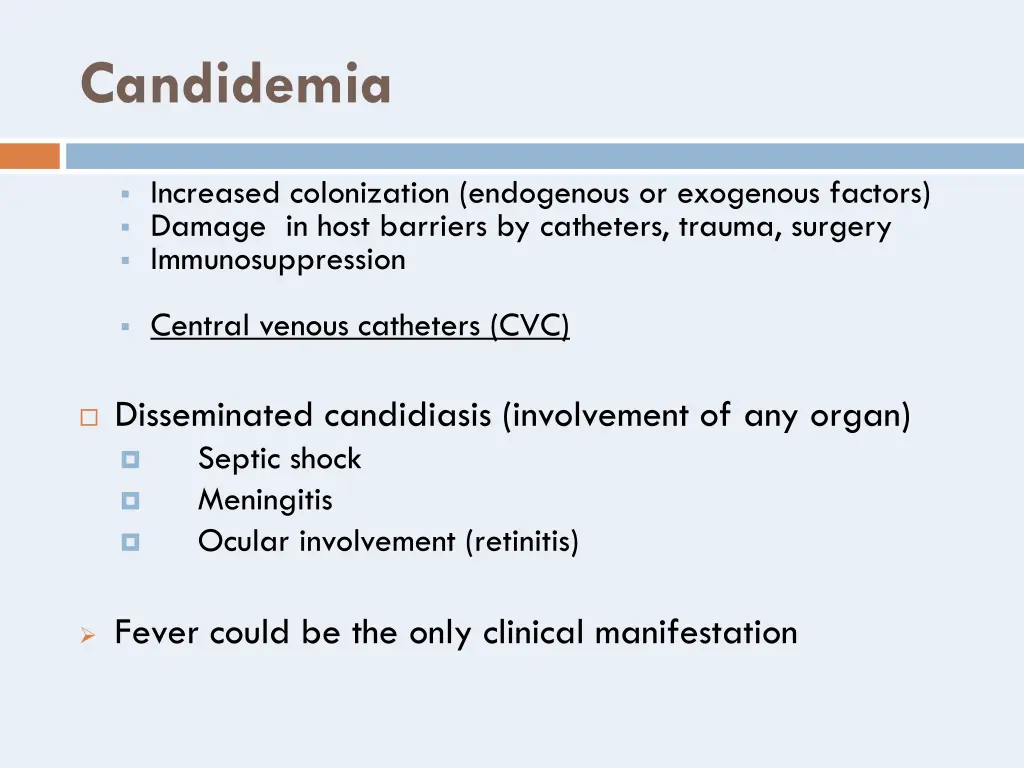 candidemia