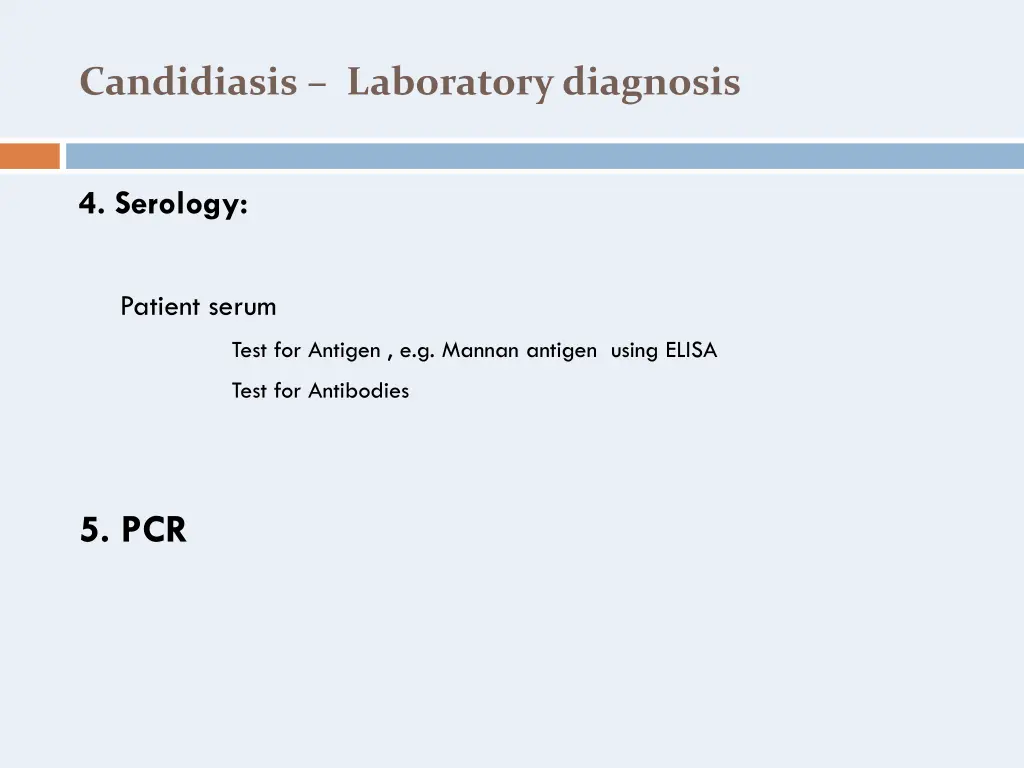 candidiasis laboratory diagnosis 2