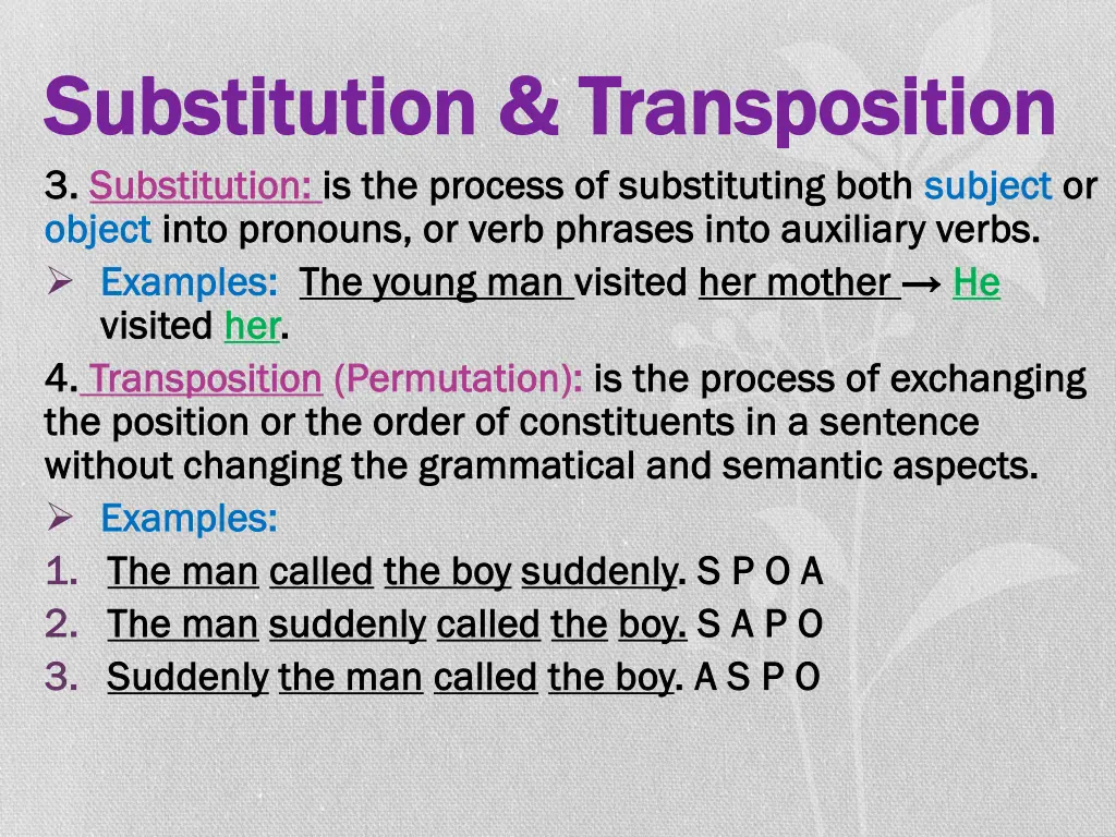 substitution transposition substitution