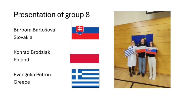 presentationof group 8