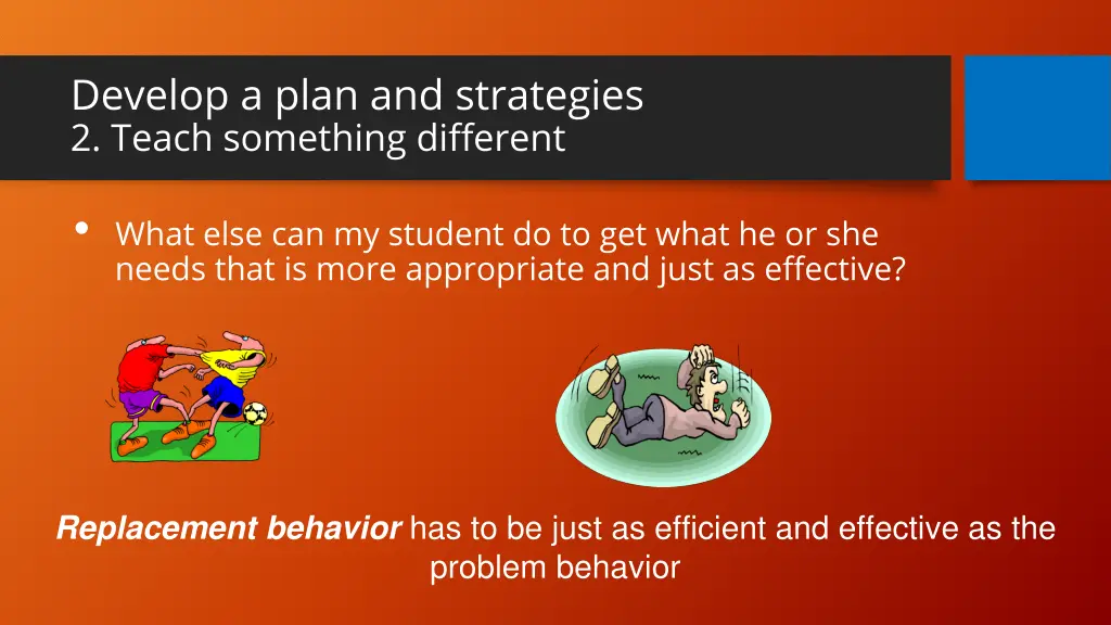 develop a plan and strategies 2 teach something