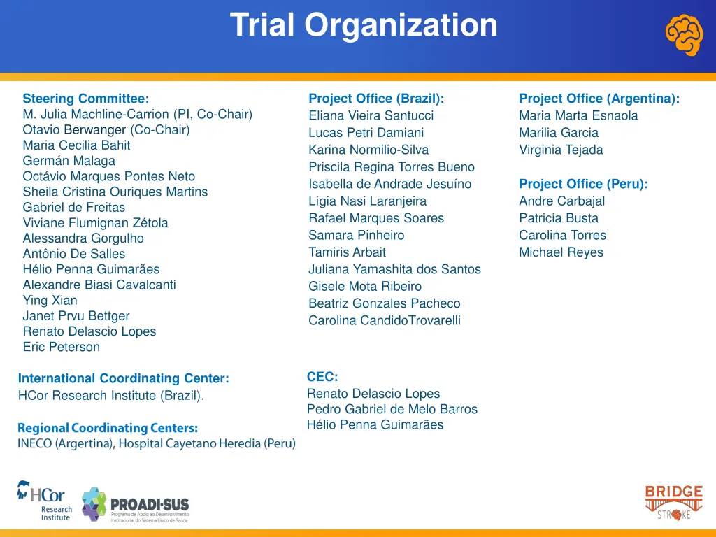 trial organization