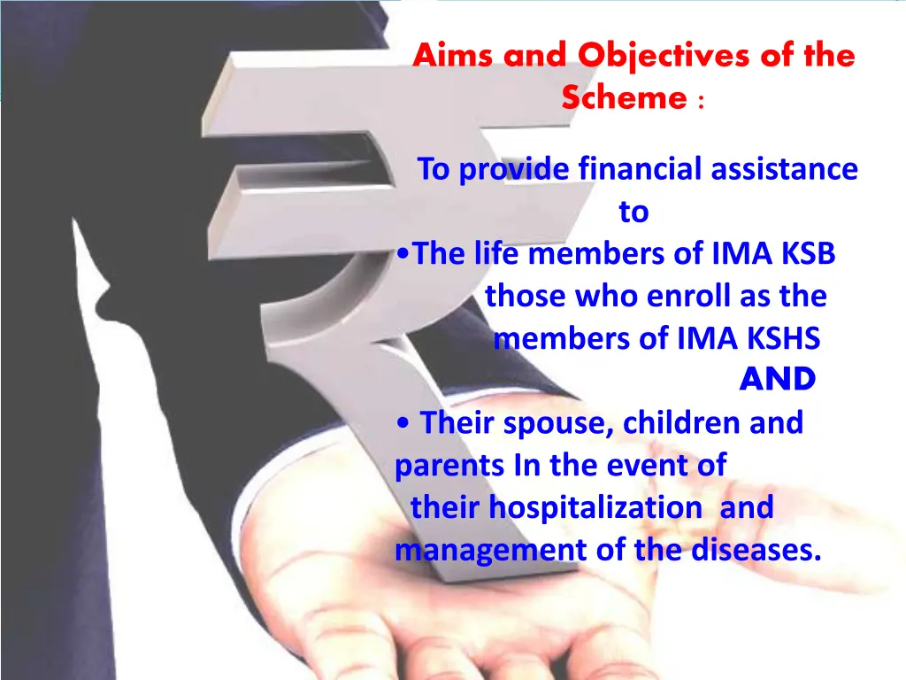 aims and objectives of the scheme