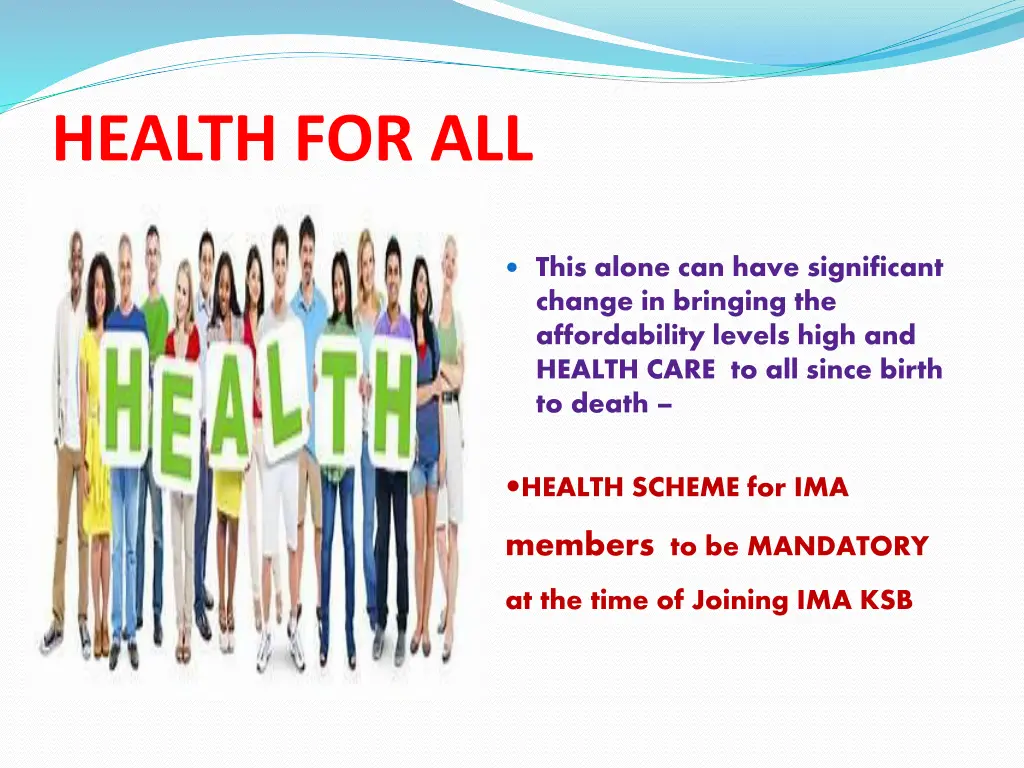 health for all