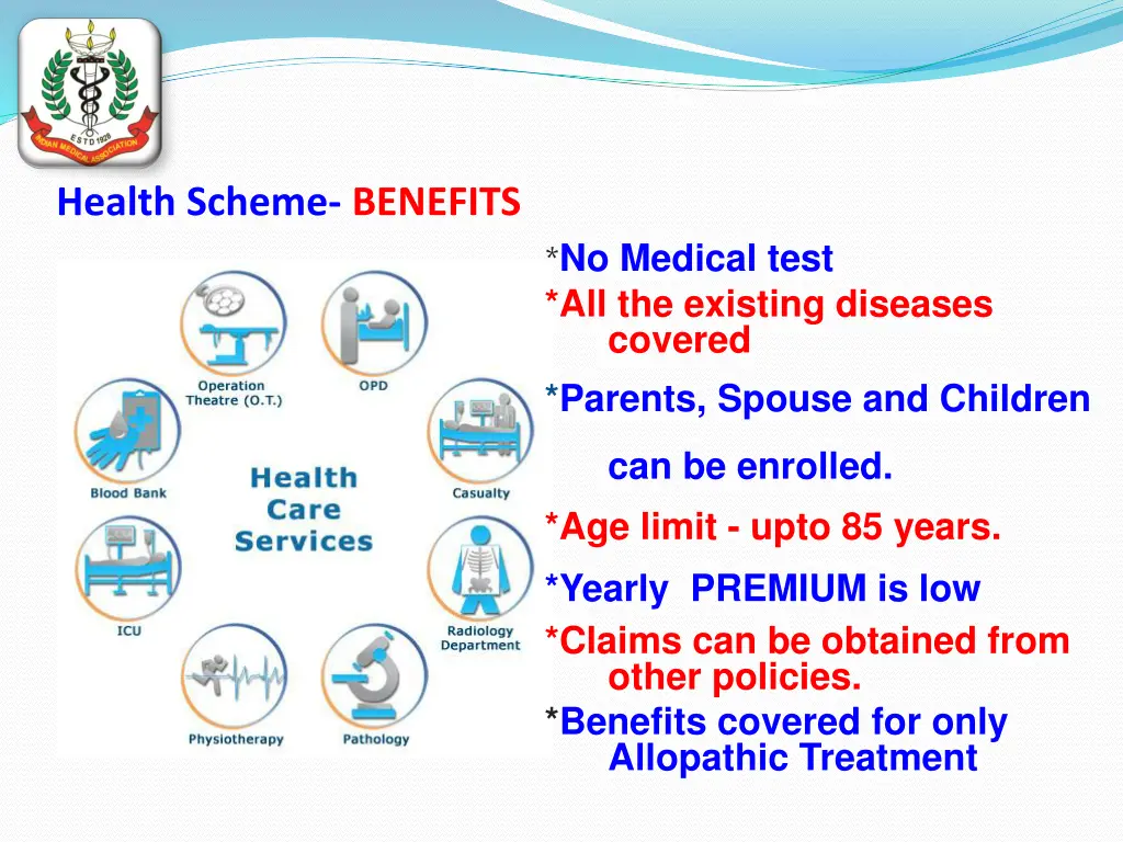 health scheme benefits