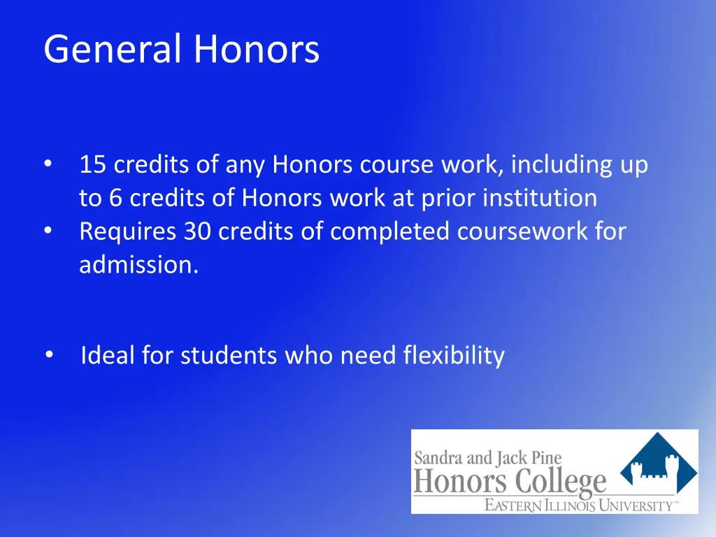 general honors