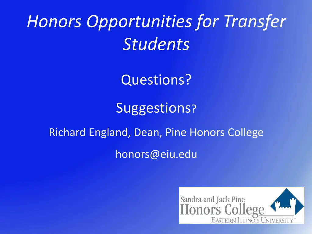 honors opportunities for transfer students 1