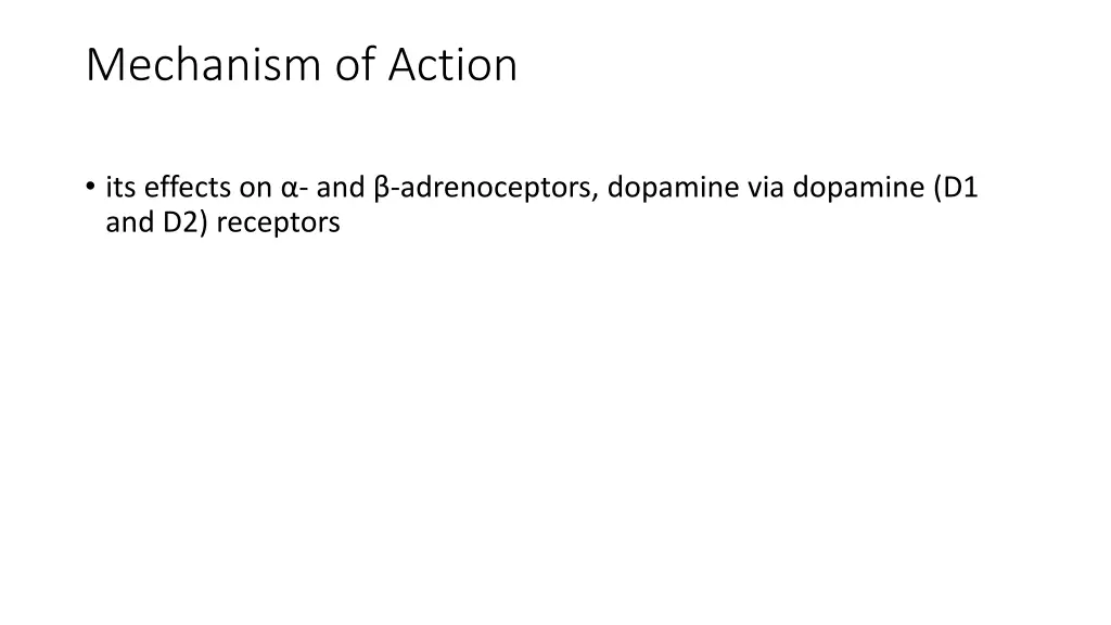 mechanism of action
