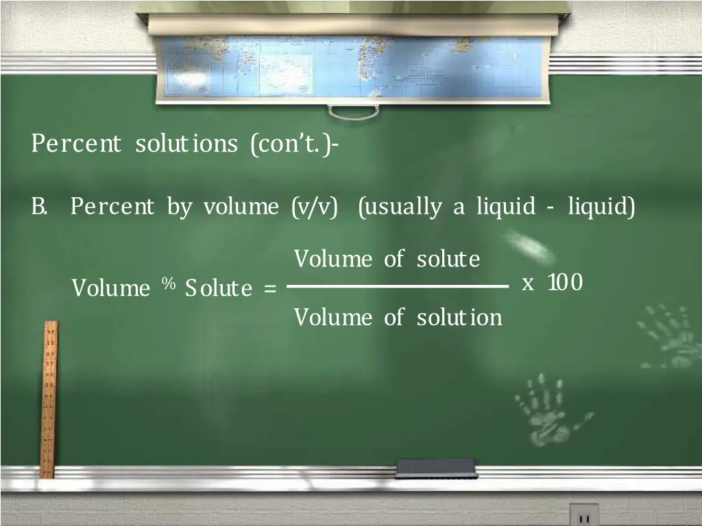 percent solutions con t