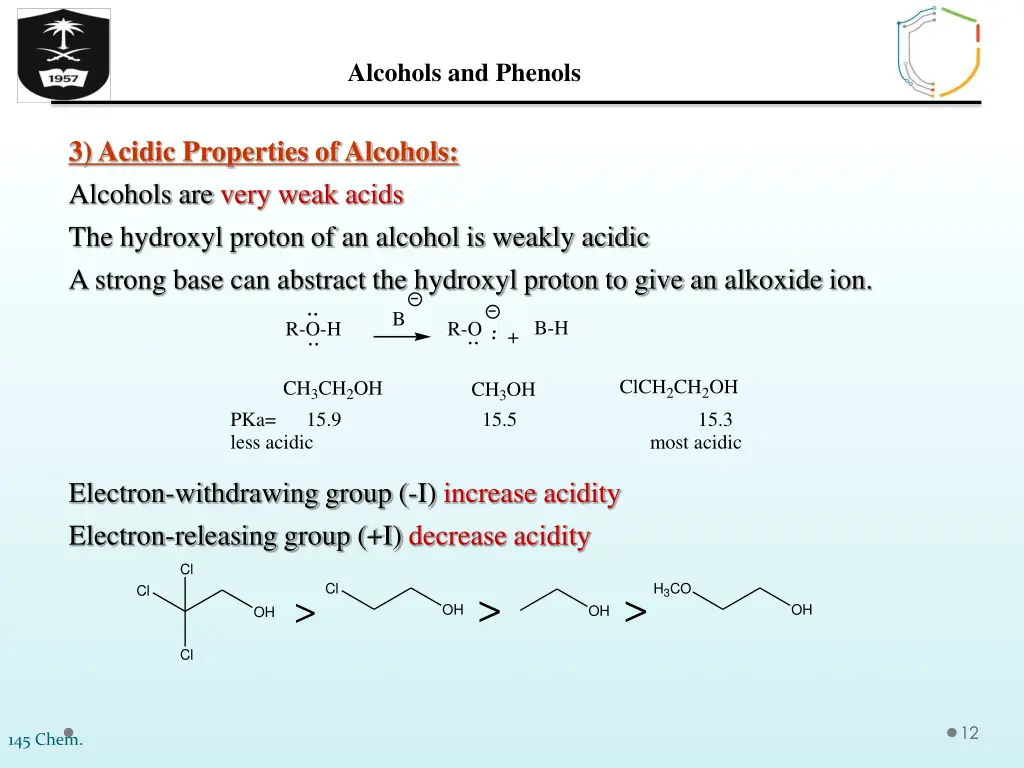 alcohols and phenols 11