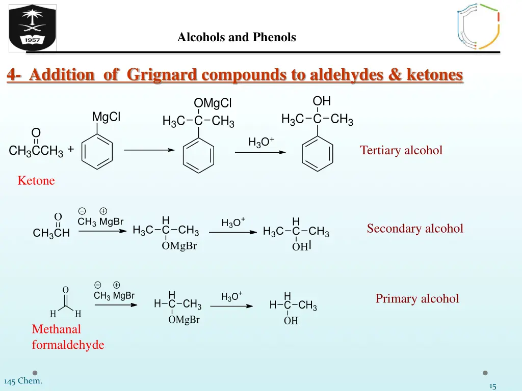 alcohols and phenols 14