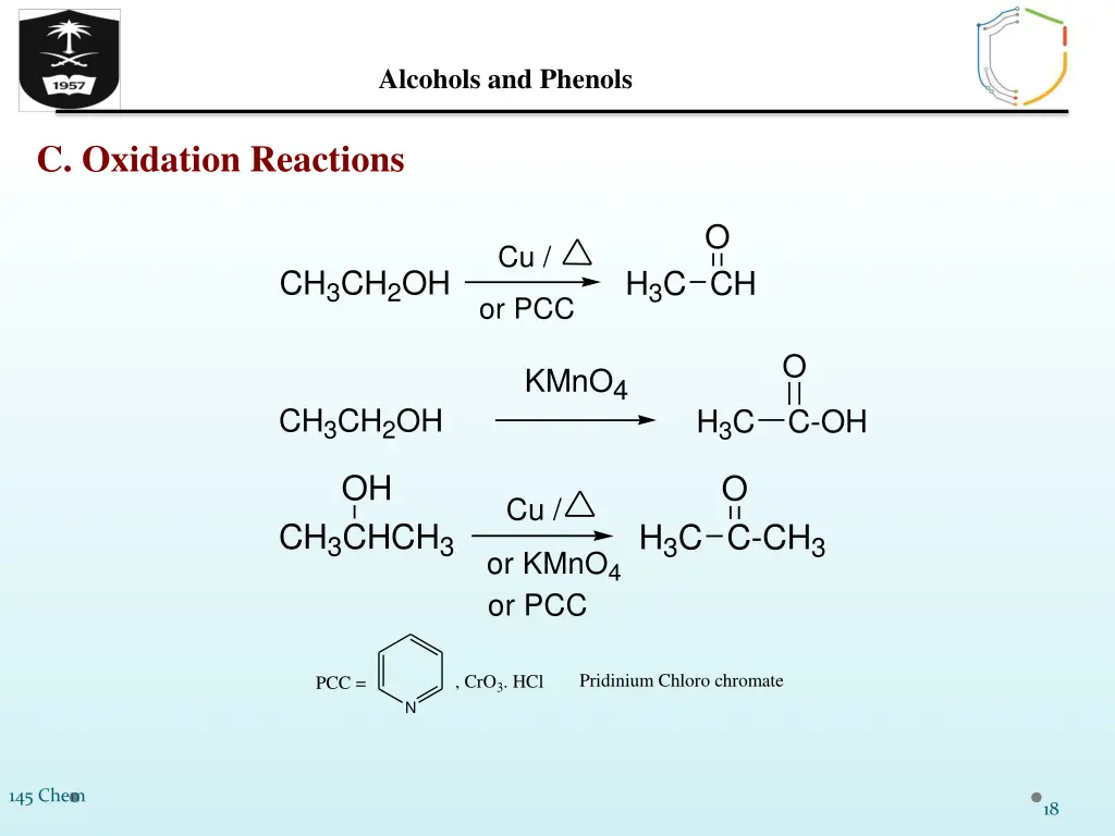 alcohols and phenols 17