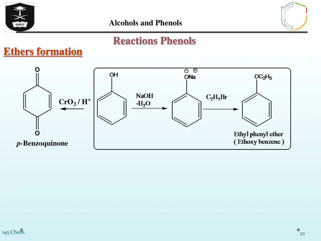 alcohols and phenols 21