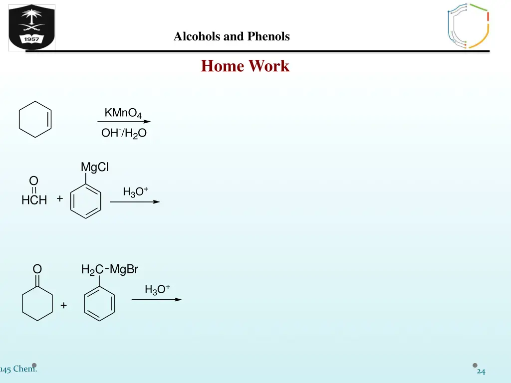 alcohols and phenols 23