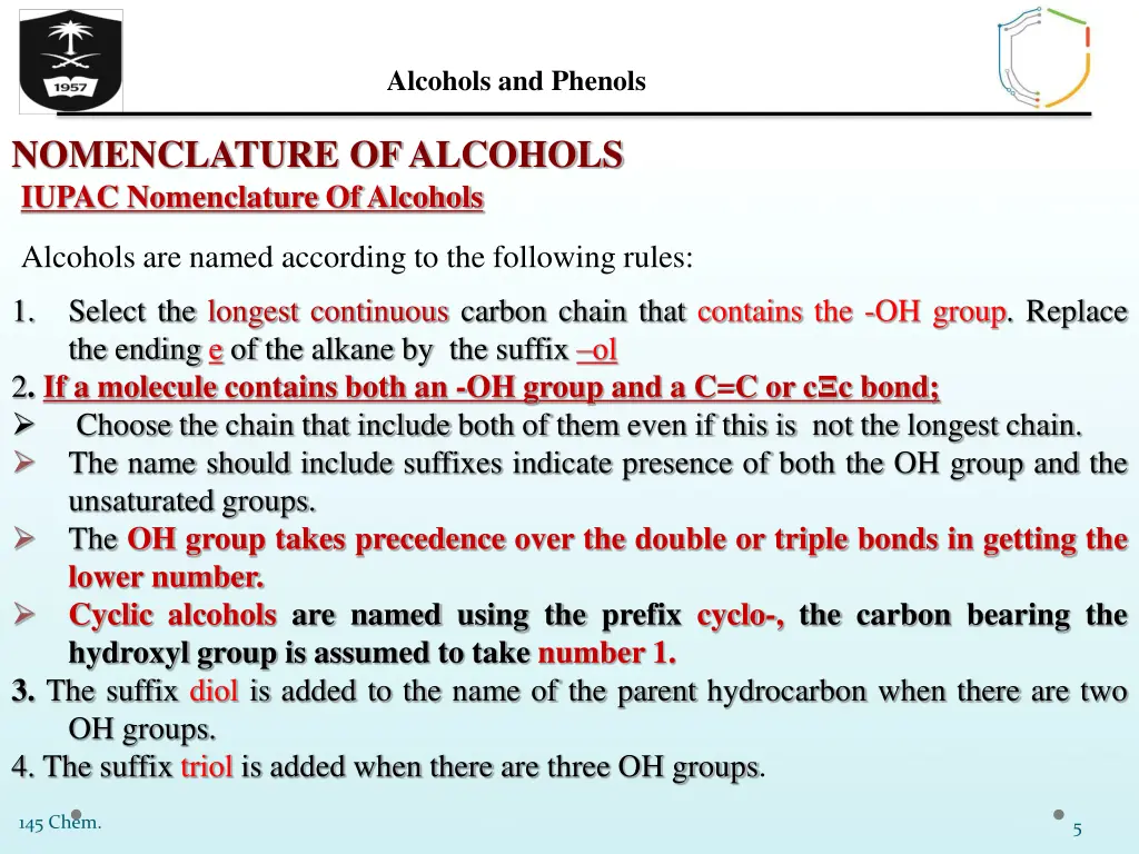 alcohols and phenols 4