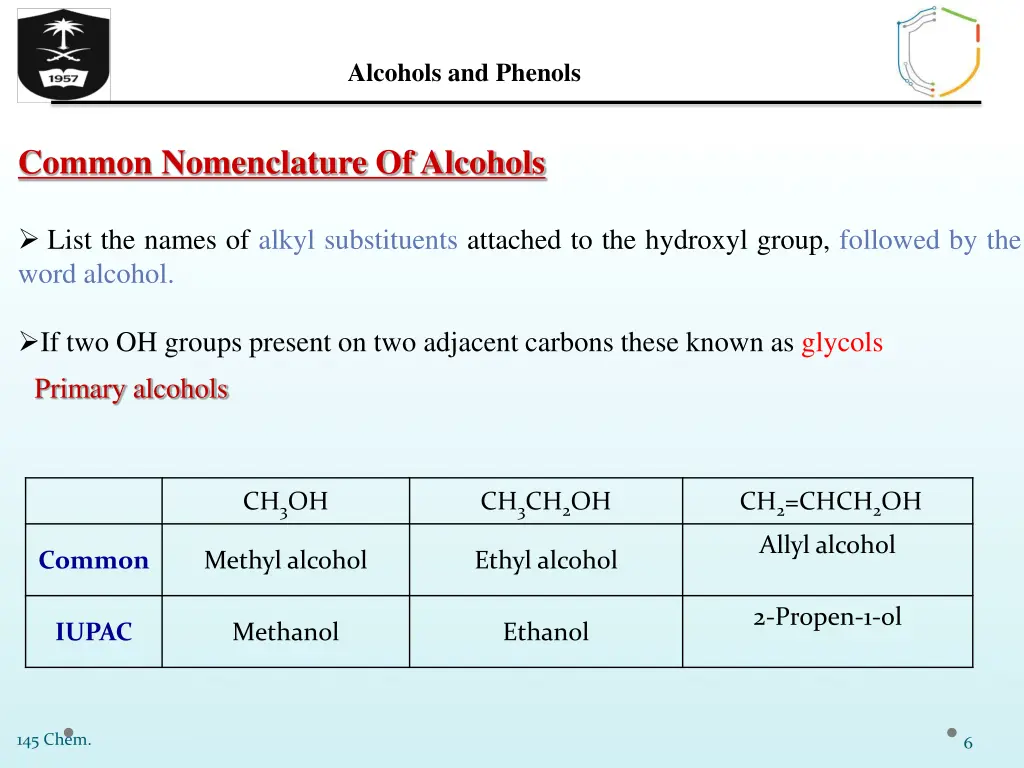 alcohols and phenols 5