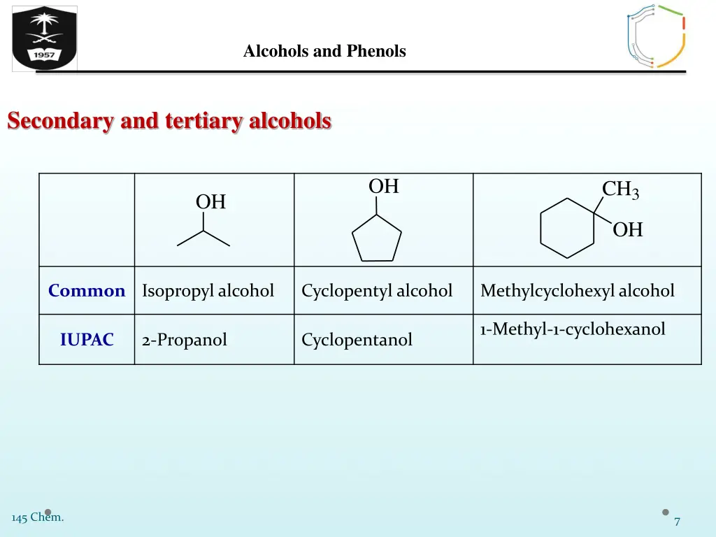 alcohols and phenols 6
