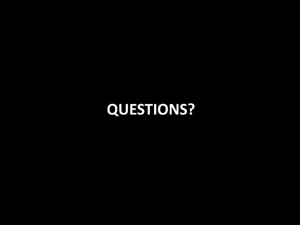 questions