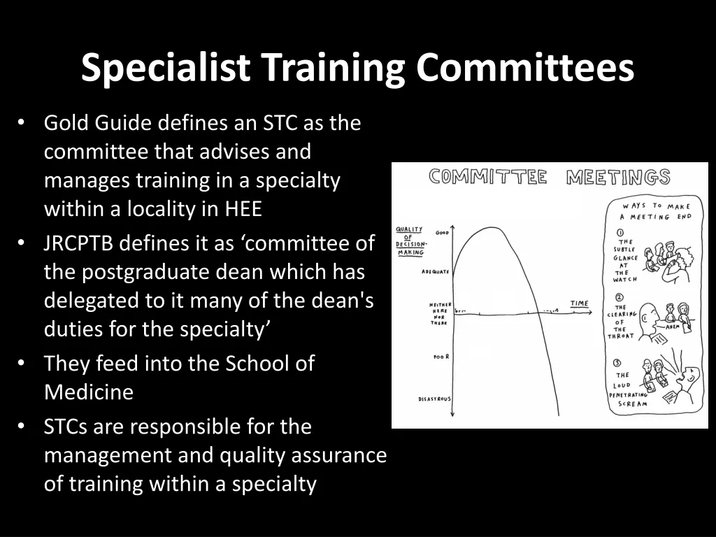 specialist training committees 1