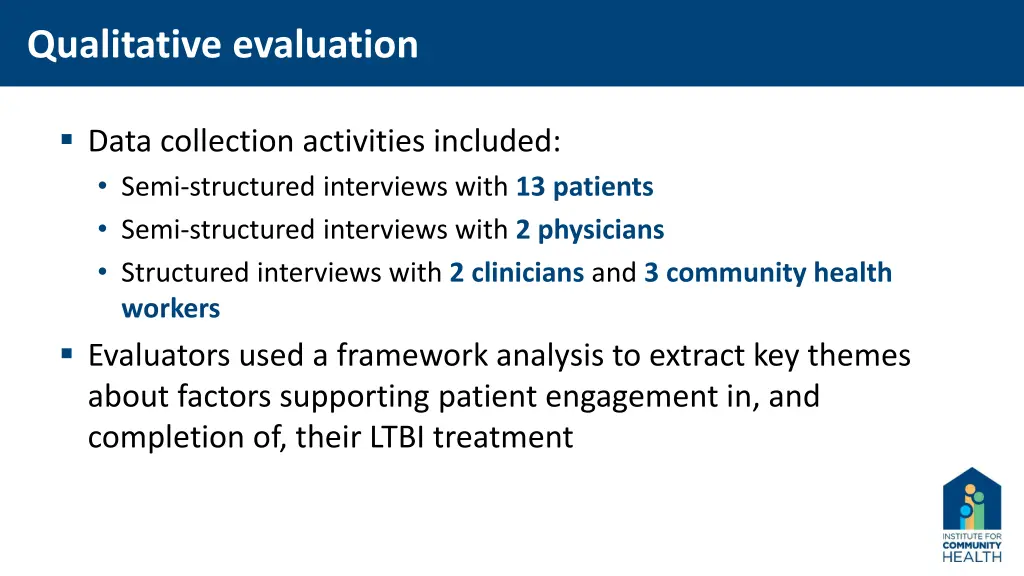qualitative evaluation