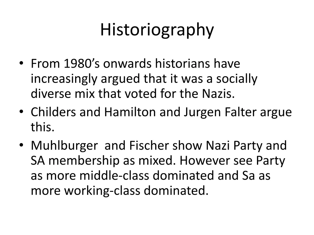 historiography 1