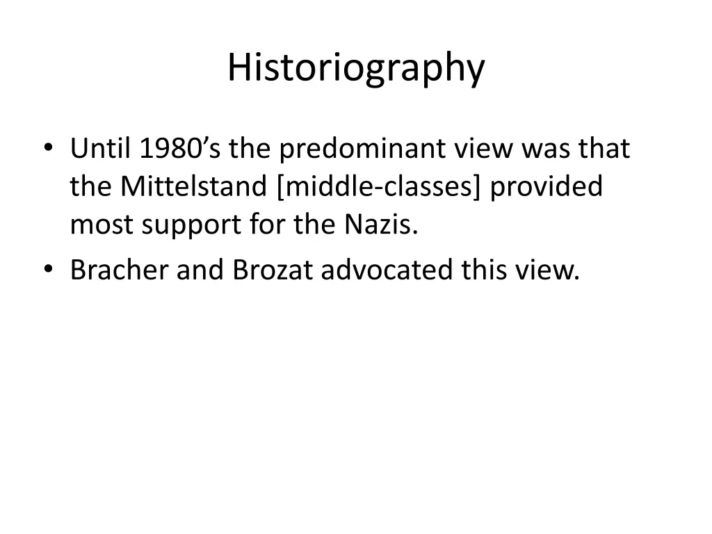 historiography