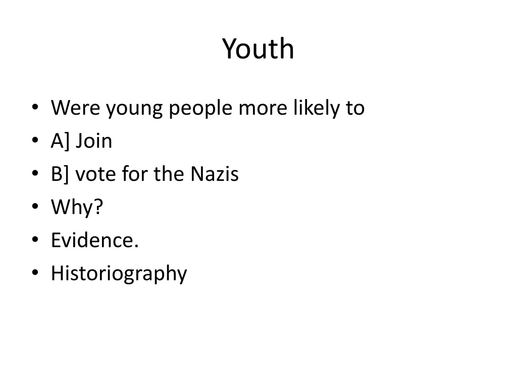 youth