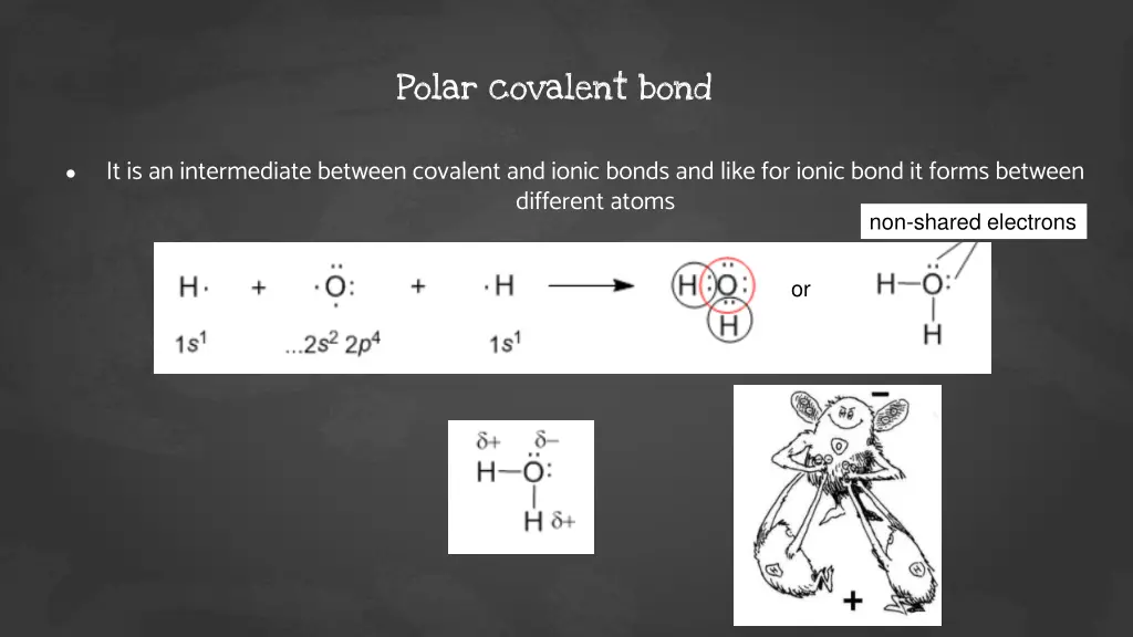 polar covalent bond