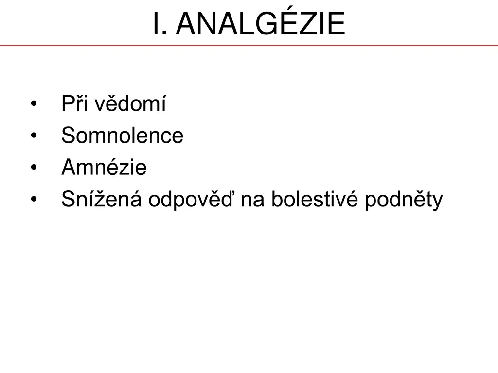 i analg zie