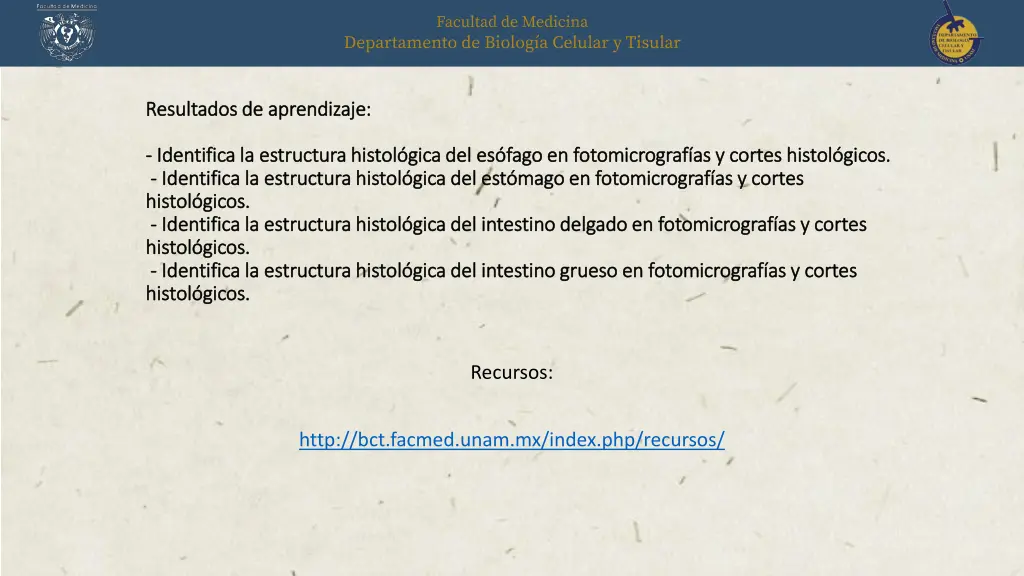 resultados de aprendizaje resultados