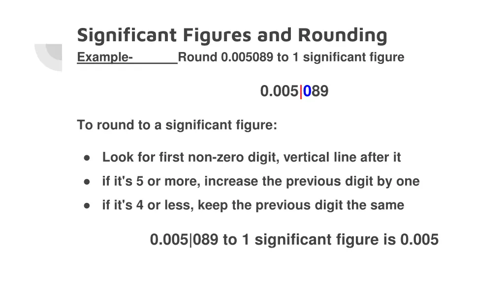 significant figures and rounding example round