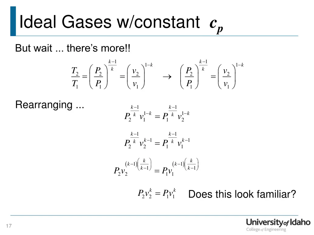 ideal gases w constant c p 3