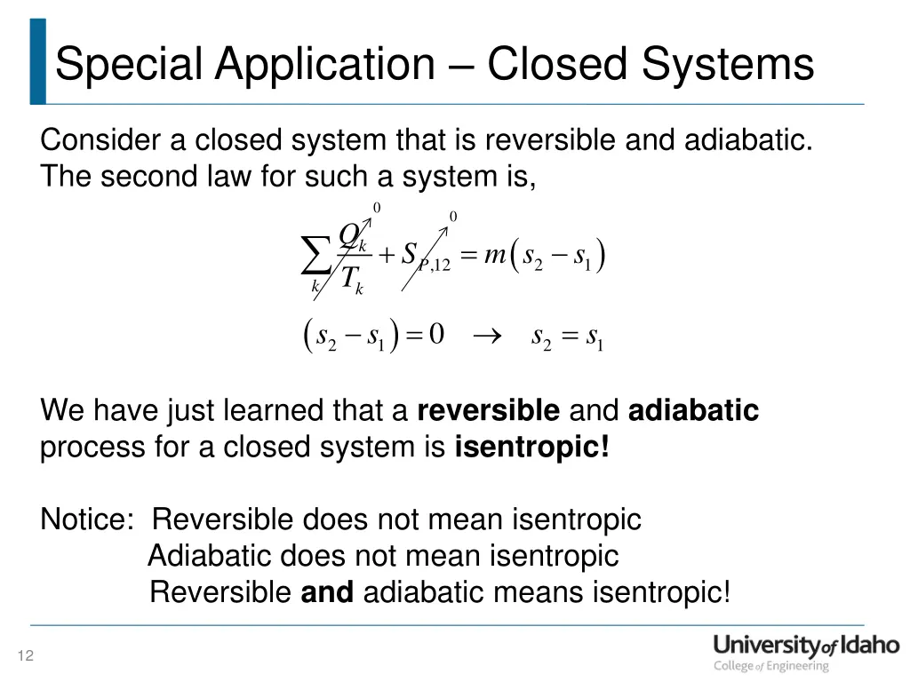 special application closed systems