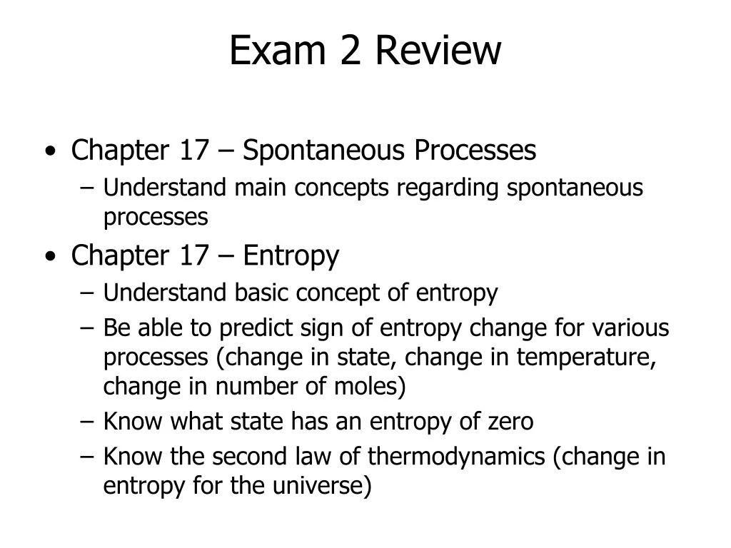 exam 2 review