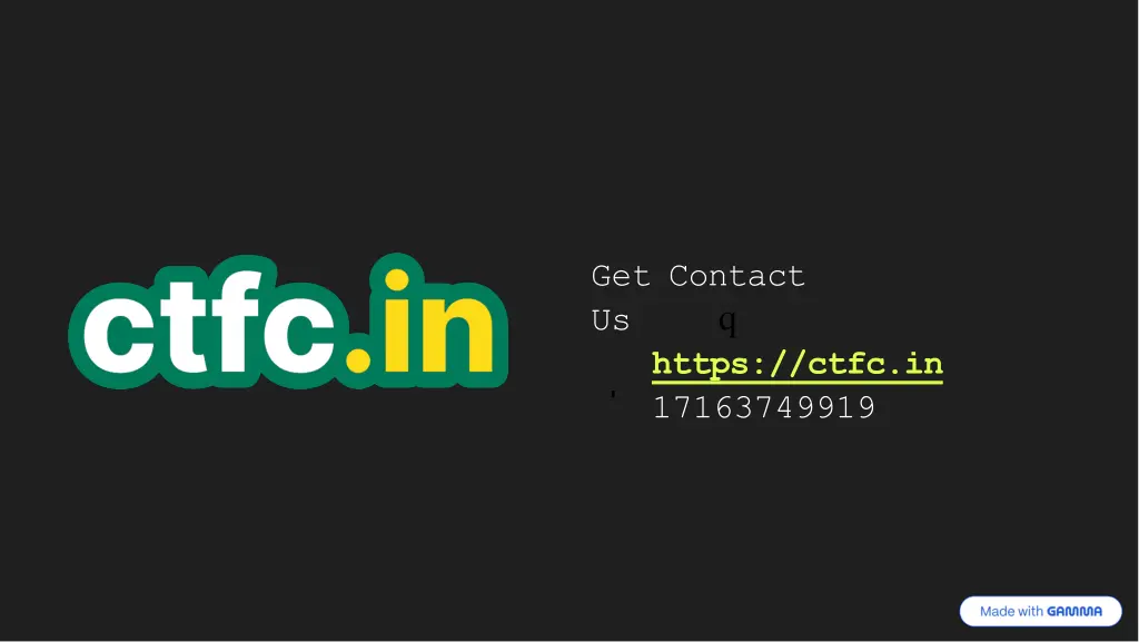get contact us q https ctfc in 17163749919
