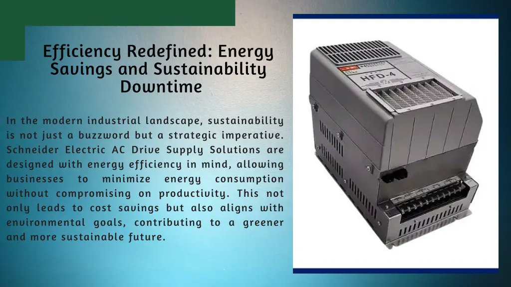 efficiency redefined energy savings